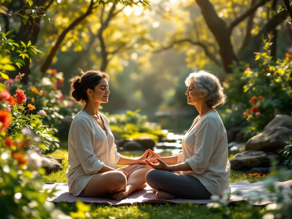 Mindfulness with mother in law
