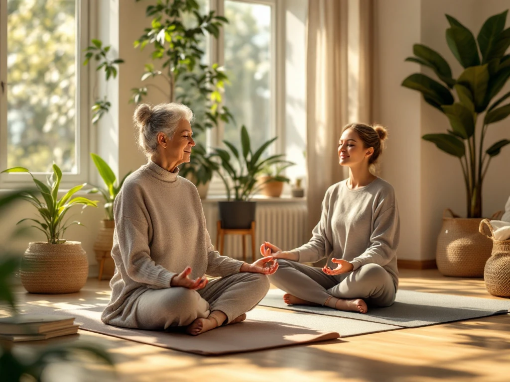 Mindfulness with daughter in law
