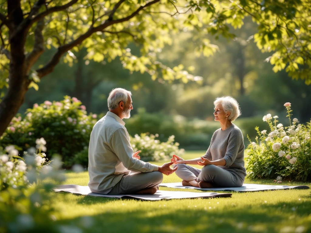 Mindfulness with son in law