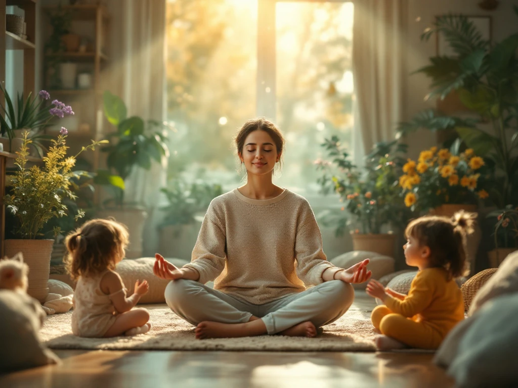 "Finding Calm: Practical Mindfulness Tips for Balanced Parenting Amidst Chaos"