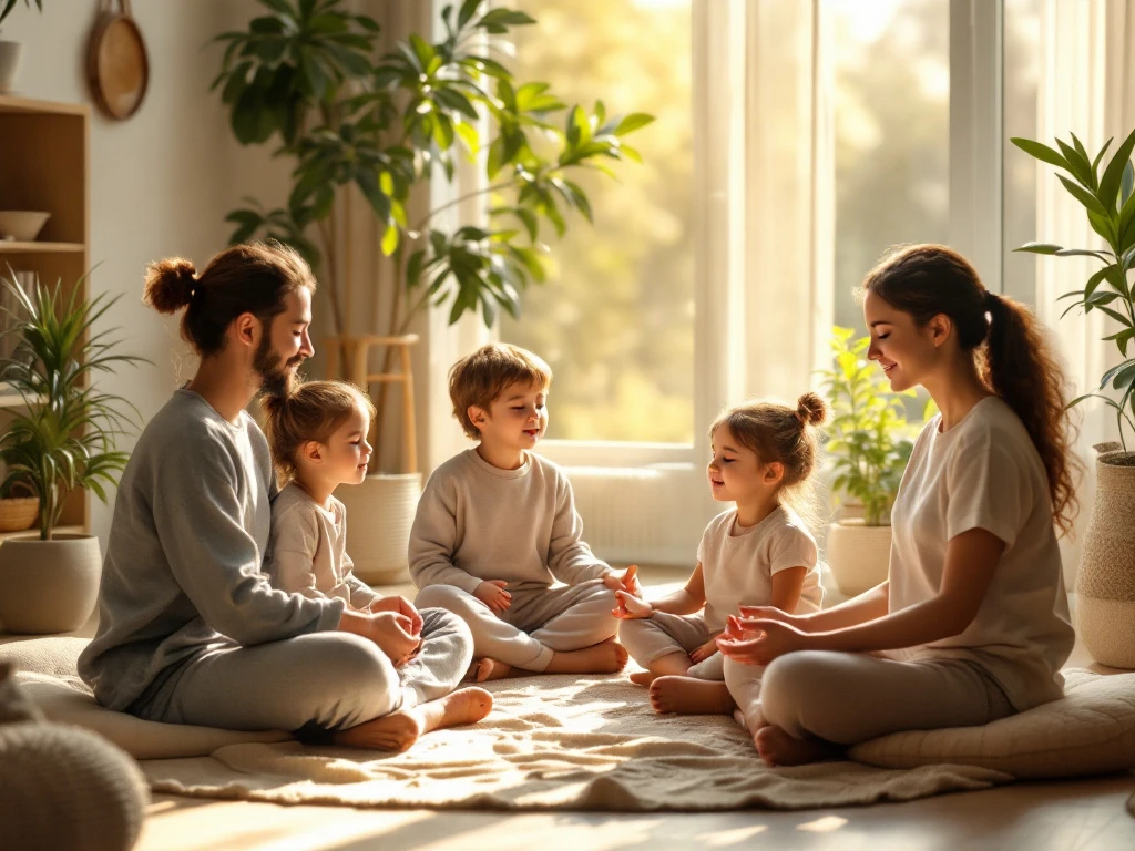 "Mindfulness for Families: Building Strong Connections and Reducing Stress Together"
